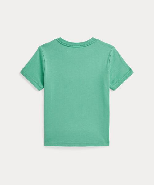POLO RALPH LAUREN CHILDRENSWEAR（ポロ ラルフ ローレン チルドレンズウェア）の「Polo ベア コットン ジャージー Tシャツ（Tシャツ/カットソー・キッズ・グリーン系2・7/6/4/3）」の2枚目の写真