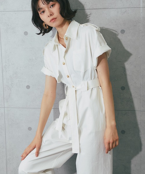 サロペット・オーバーオール・オールインワン SIIILON Villains fusion dress CHIGNON CHIGNON（シニヨン） ベストコンビネゾン / レディース