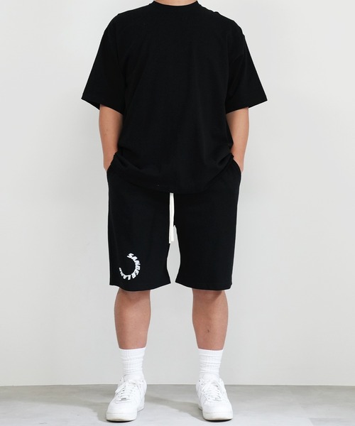BASIS(ベイシス)の「SANDER LAND 9.1ozマグナムウェイト バックサークルロゴ ビッグシルエット 半袖Tシャツ(Tシャツ/カットソー・メンズ・ホワイト/ブラック・MEDIUM/LARGE/X-LARGE)」の20枚目の写真