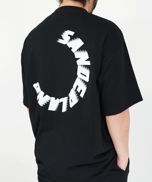 BASIS(ベイシス)の「SANDER LAND 9.1ozマグナムウェイト バックサークルロゴ ビッグシルエット 半袖Tシャツ(Tシャツ/カットソー・メンズ・ホワイト/ブラック・MEDIUM/LARGE/X-LARGE)」の21枚目の写真