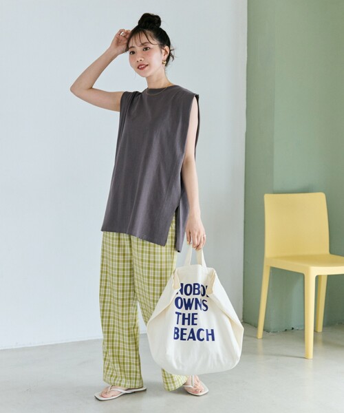 セール】限定展開 袖 インタック ノースリーブ Tシャツ（Tシャツ