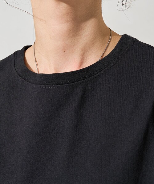 FREAK'S STORE（フリークスストア）の「限定展開　袖 インタック ノースリーブ Tシャツ（Tシャツ/カットソー・レディース・オフホワイト/ブルー/ブラック/オリーブ/レンガ/グレー・ﾌﾘ-）」の17枚目の写真