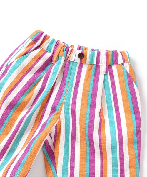 BREEZE(ブリーズ)の「【綿100% 着心地さらっと】サマーエール 総柄プリペラパンツ(その他パンツ・キッズ・レインボー/ブラウン/キナリ/その他3/ストライプ/ドット・80/90/100/110/120/130/140/150)」の22枚目の写真