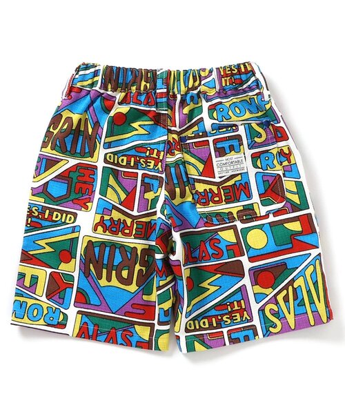 BREEZE(ブリーズ)の「【綿100% 着心地さらっと】サマーエール 総柄プリペラパンツ(その他パンツ・キッズ・レインボー/ブラウン/キナリ/その他3/ストライプ/ドット・80/90/100/110/120/130/140/150)」の8枚目の写真