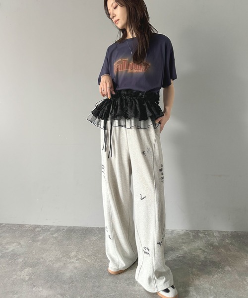 mily bilet（ミウィビレット）の「【mily bilet】1つで何通りも♪わたしだけのかわいいを！マルチウェイフリルレースストラップ（付け襟・レディース・ベージュ/ホワイト/ブラック・ONE SIZE）」の20枚目の写真