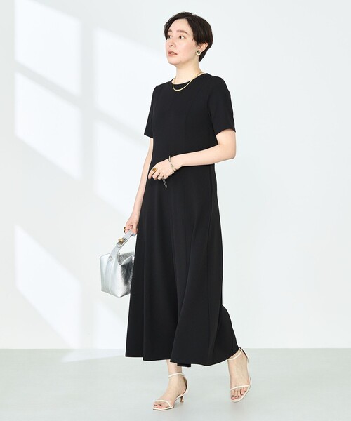 NOLLEY’S Sophi（ノーリーズソフィ）の「マルチファンクションフレアワンピース（ワンピース・レディース・チャコールグレー/ブラック・38/36）」の11枚目の写真