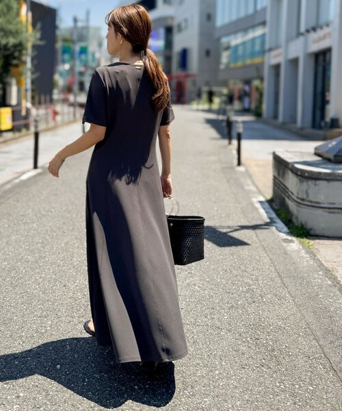 NOLLEY’S Sophi（ノーリーズソフィ）の「マルチファンクションフレアワンピース（ワンピース・レディース・チャコールグレー/ブラック・38/36）」の14枚目の写真