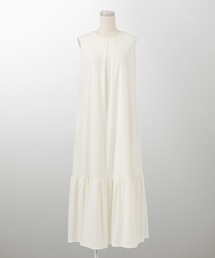カップ付き フリルヘム ワンピース HUIT