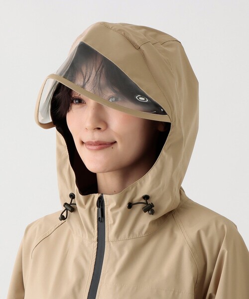 Afternoon Tea（アフタヌーンティー）の「サイクルレインコート（レインコート/ポンチョ・レディース・ベージュ/ライトグリーン・ONE SIZE）」の7枚目の写真