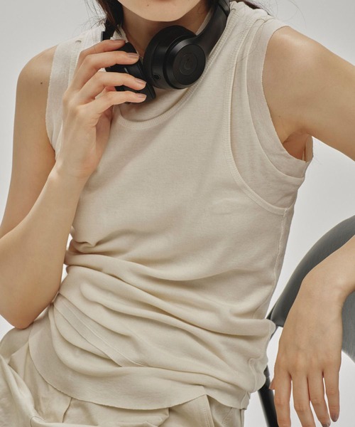 【楽天最安値に挑戦】 TODAYFUL/トゥデイフル】2set Highgauge Tanktop/2セット トップス