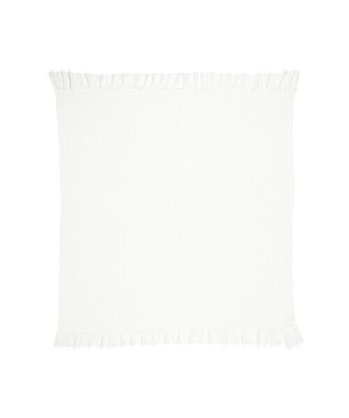 ワッフルケット　ホワイト なめらか ワッフルケット シングル ホワイト | Francfranc