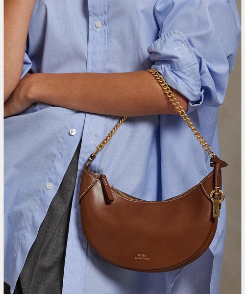 Polo ID レザー ミニ チェーン バッグ（ショルダーバッグ）｜POLO