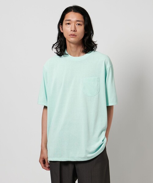 HAND ROOM（ハンドルーム）の「【別注】＜HAND ROOM＞ ドローコード ポケットTシャツ（Tシャツ/カットソー・メンズ・ブラック/ライム/ホワイト/モカ・XL/M/L/XXL）」の20枚目の写真