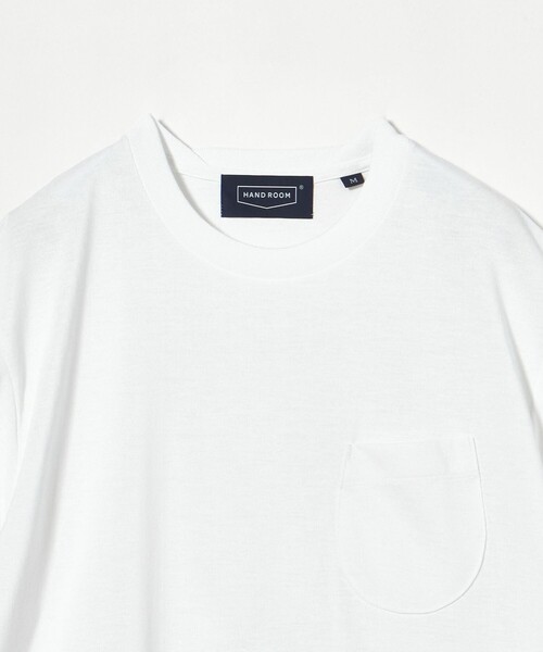 HAND ROOM（ハンドルーム）の「【別注】＜HAND ROOM＞ ドローコード ポケットTシャツ（Tシャツ/カットソー・メンズ・ブラック/ライム/ホワイト/モカ・XL/M/L/XXL）」の9枚目の写真