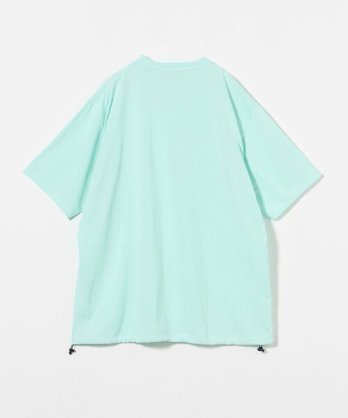 HAND ROOM（ハンドルーム）の「【別注】＜HAND ROOM＞ ドローコード ポケットTシャツ（Tシャツ/カットソー・メンズ・ブラック/ライム/ホワイト/モカ・XL/M/L/XXL）」の14枚目の写真