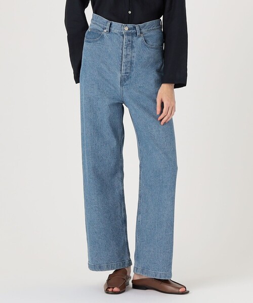 ハイツイストデニム ストレートパンツ（デニムパンツ）｜GALERIE VIE