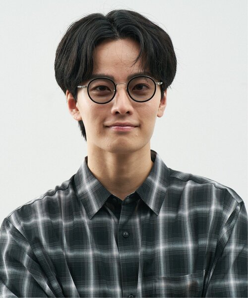 JOURNAL STANDARD relume（ジャーナルスタンダード　レリューム）の「Zoff｜JOURNAL STANDARD relume ラウンド型 サングラス｜ジャーナルスタンダード レリューム｜プラスチック×メタル｜カラーレンズ｜おしゃれ 紫外線防止 UVカット メンズ レディース ユニセックス（サングラス・レディース・ブラック系その他/ブラック/ブラウン系その他/ライトグレー系・FREE）」の3枚目の写真