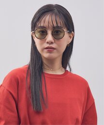 JOURNAL STANDARD relume（ジャーナルスタンダード　レリューム）の「Zoff｜JOURNAL STANDARD relume ラウンド型 サングラス｜ジャーナルスタンダード レリューム｜プラスチック×メタル｜カラーレンズ｜おしゃれ 紫外線防止 UVカット メンズ レディース ユニセックス（サングラス・メンズ）」
