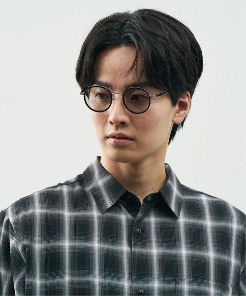 JOURNAL STANDARD relume（ジャーナルスタンダード　レリューム）の「Zoff｜JOURNAL STANDARD relume ラウンド型 サングラス｜ジャーナルスタンダード レリューム｜プラスチック×メタル｜カラーレンズ｜おしゃれ 紫外線防止 UVカット メンズ レディース ユニセックス（サングラス・レディース・ブラック系その他/ブラック/ブラウン系その他/ライトグレー系・FREE）」の9枚目の写真