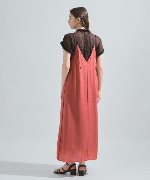 ketty(ケティ)の「シフォン楊柳フリルブラウス≪手洗い可能≫(シャツ/ブラウス・レディース・オフホワイト/ブラウン/イエロー・M)」の22枚目の写真