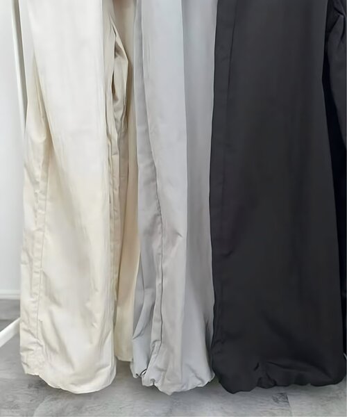 VENCEEXCHANGE（ヴァンスエクスチェンジ）の「【VENCE by yuki 】バルーンキャミサロペット（サロペット/オーバーオール・レディース・ブラック/アイボリー/グレー・FREE）」の10枚目の写真