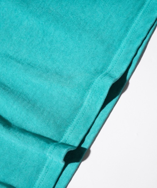 TOWNCRAFT(タウンクラフト)の「TOWNCRAFT / タウンクラフト VINTAGE DYE 9OZ TEE ヴィンテージ加工 ピグメント ヘビーウェイト 半袖Tシャツ(Tシャツ/カットソー・メンズ・ブラック/ターコイズブルー/グレー/ピンク/グリーン/パープル・MEDIUM/LARGE/X-LARGE)」の21枚目の写真