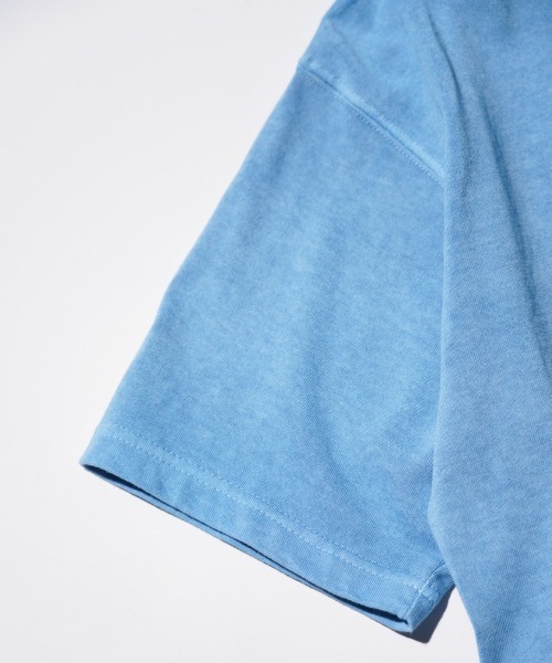 TOWNCRAFT(タウンクラフト)の「TOWNCRAFT / タウンクラフト VINTAGE DYE 9OZ TEE ヴィンテージ加工 ピグメント ヘビーウェイト 半袖Tシャツ(Tシャツ/カットソー・メンズ・ブラック/ターコイズブルー/グレー/ピンク/グリーン/パープル・MEDIUM/LARGE/X-LARGE)」の15枚目の写真