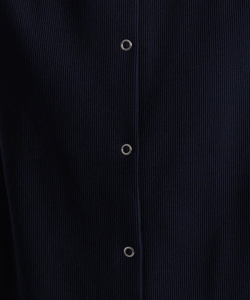 studio CLIP(スタディオクリップ)の「ダブルフロントワッフルベストタンクトップ(タンクトップ・レディース・ネイビー/ブラック・FREE)」の3枚目の写真