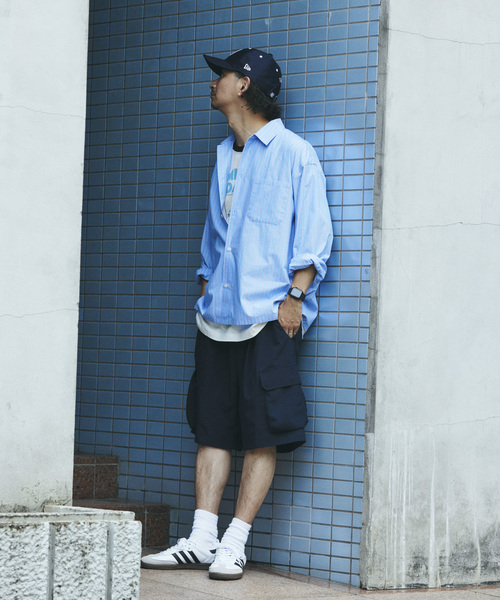 SIERRA DESIGNS（シェラデザイン）の「SIERRA DESIGNS / シエラデザインズ 別注 ホールメッシュ ショーツ（その他パンツ・メンズ・ベージュ系その他/ネイビー・MEDIUM/LARGE）」の22枚目の写真