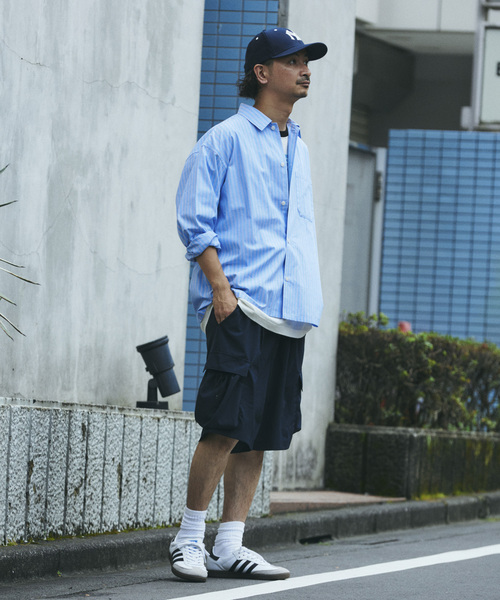 SIERRA DESIGNS（シェラデザイン）の「SIERRA DESIGNS / シエラデザインズ 別注 ホールメッシュ ショーツ（その他パンツ・メンズ・ベージュ系その他/ネイビー・MEDIUM/LARGE）」の21枚目の写真