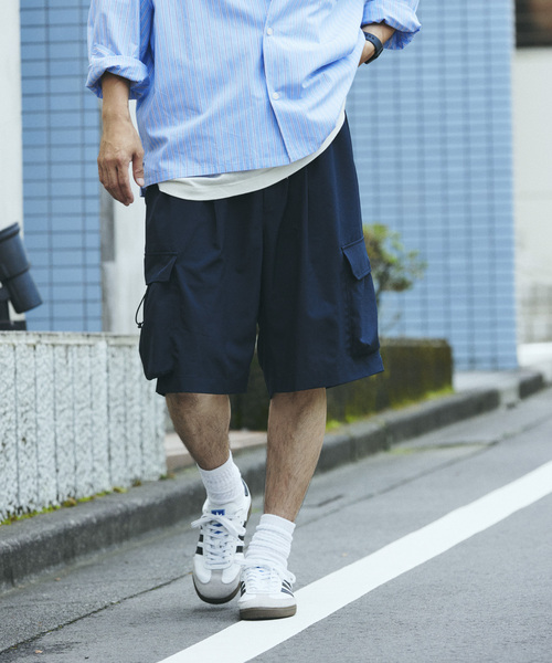 SIERRA DESIGNS（シェラデザイン）の「SIERRA DESIGNS / シエラデザインズ 別注 ホールメッシュ ショーツ（その他パンツ・メンズ・ベージュ系その他/ネイビー・MEDIUM/LARGE）」の20枚目の写真