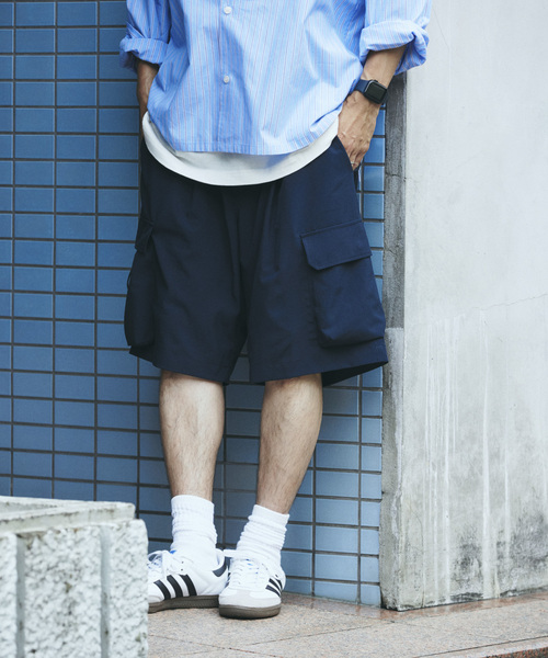 SIERRA DESIGNS（シェラデザイン）の「SIERRA DESIGNS / シエラデザインズ 別注 ホールメッシュ ショーツ（その他パンツ・メンズ・ベージュ系その他/ネイビー・MEDIUM/LARGE）」の17枚目の写真