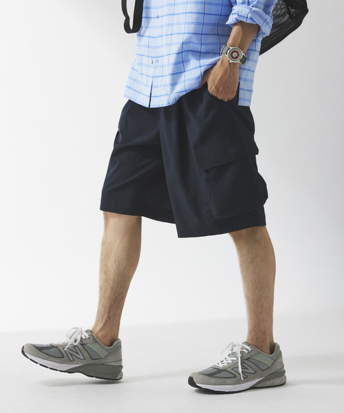 SIERRA DESIGNS（シェラデザイン）の「SIERRA DESIGNS / シエラデザインズ 別注 ホールメッシュ ショーツ（その他パンツ・メンズ・ベージュ系その他/ネイビー・MEDIUM/LARGE）」の10枚目の写真