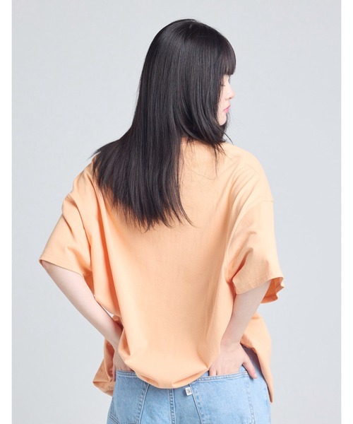 Little sunny bite（リトルサニーバイト）の「【8】【it】【little sunny bite】do me big tee（Tシャツ/カットソー・レディース・ブラック/オレンジ・MEDIUM）」の12枚目の写真