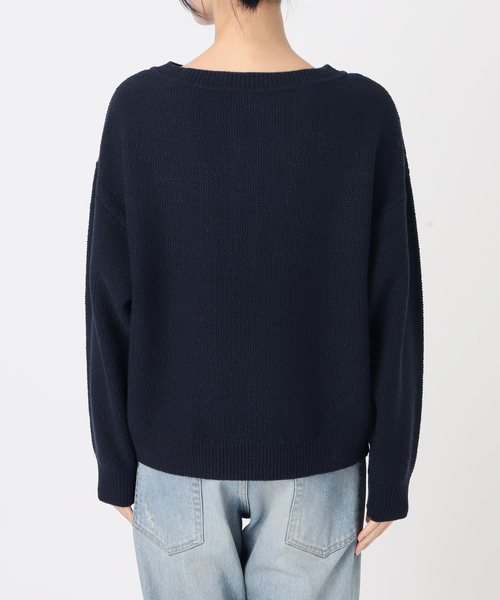 ≪追加 / 新色≫カノコ2WAYヘンリーニット（ニット/セーター