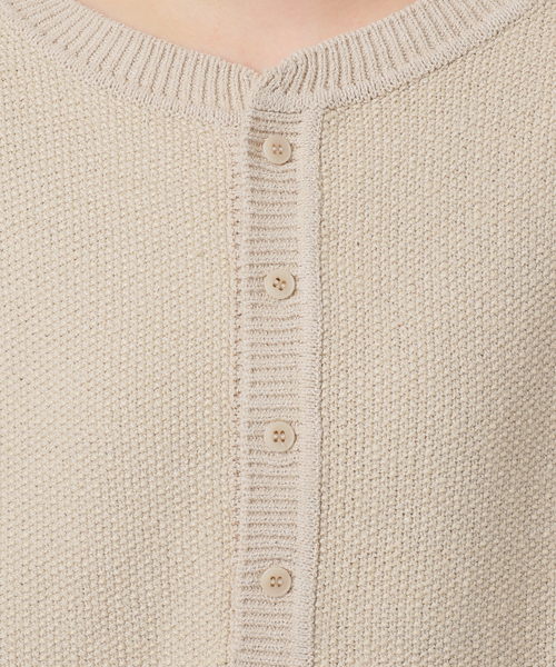 ≪追加 / 新色≫カノコ2WAYヘンリーニット（ニット/セーター