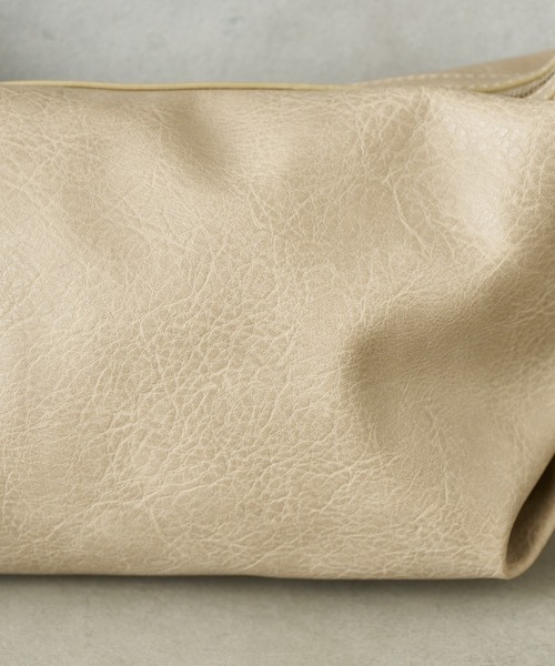 CIAOPANIC TYPY（チャオパニックティピー）の「ヴィンテージレザーマルチウェイベルトBAG（ショルダーバッグ・レディース・ブラック/ボルドー/グレイッシュベージュ・ONE SIZE）」の11枚目の写真