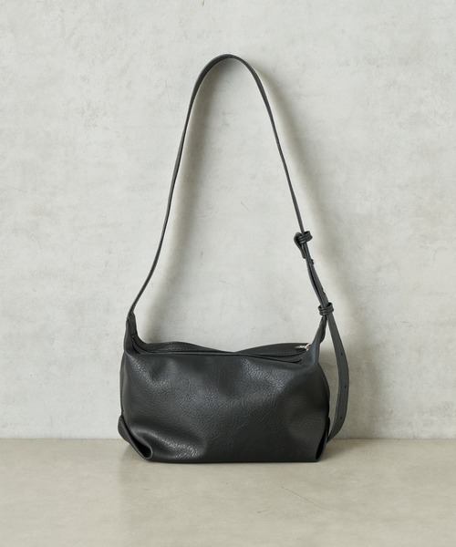 CIAOPANIC TYPY（チャオパニックティピー）の「ヴィンテージレザーマルチウェイベルトBAG（ショルダーバッグ・レディース・ブラック/ボルドー/グレイッシュベージュ・ONE SIZE）」の14枚目の写真