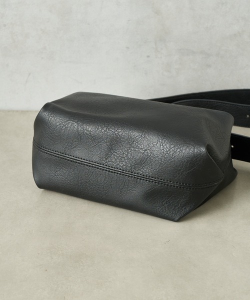 CIAOPANIC TYPY（チャオパニックティピー）の「ヴィンテージレザーマルチウェイベルトBAG（ショルダーバッグ・レディース・ブラック/ボルドー/グレイッシュベージュ・ONE SIZE）」の18枚目の写真