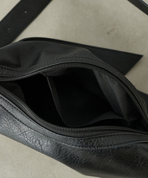 CIAOPANIC TYPY（チャオパニックティピー）の「ヴィンテージレザーマルチウェイベルトBAG（ショルダーバッグ・レディース・ブラック/ボルドー/グレイッシュベージュ・ONE SIZE）」の20枚目の写真