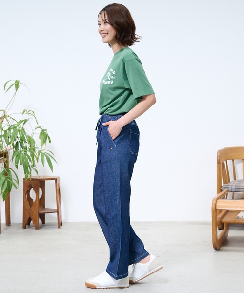 Arnold Palmer(アーノルドパーマー)の「シェア AP アップリケ モチーフ Tシャツ(Tシャツ/カットソー・レディース・ホワイト/チャコール/ダークグリーン・LL/L/M/S/XS)」の21枚目の写真