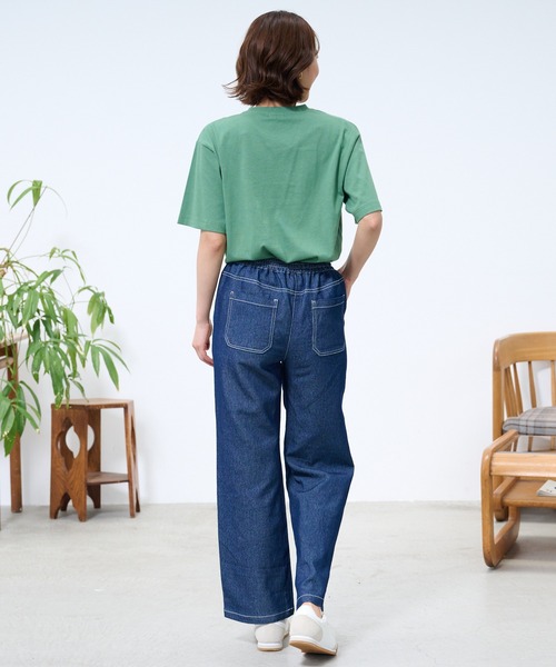 Arnold Palmer(アーノルドパーマー)の「シェア AP アップリケ モチーフ Tシャツ(Tシャツ/カットソー・レディース・ホワイト/チャコール/ダークグリーン・LL/L/M/S/XS)」の22枚目の写真