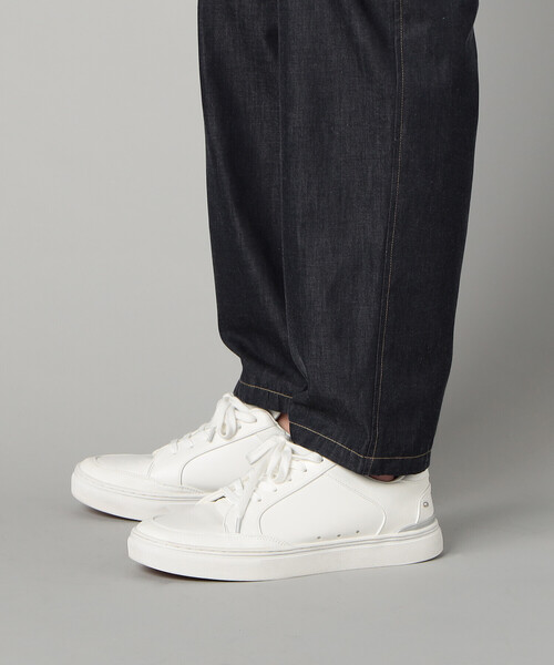 COMME CA MEN(コムサメン)の「岡山織り超長綿高密度デニム インタックパンツ(スラックス・メンズ・ネイビー/ブラック・M/L)」の21枚目の写真