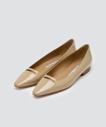 PELLICO（ペリーコ）の「VENERE アネッリソレッラ エナメル パンプス 1.0cm BEIGE（パンプス・レディース）」