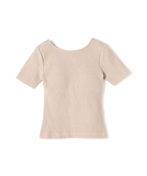 STRATA(エストラータ)の「カップ付き5分袖トップス 【低身長・小柄女性】(Tシャツ/カットソー・レディース・グレー/ベージュ/オレンジ・ONE SIZE)」の11枚目の写真