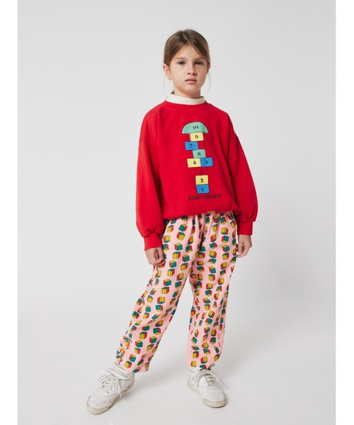 BOBO CHOSES(ボボショーズ)の「Dices all over micro corduroy pants(その他パンツ・キッズ・ピンク・2-3YEAR/4-5YEAR/6-7YEAR)」の4枚目の写真