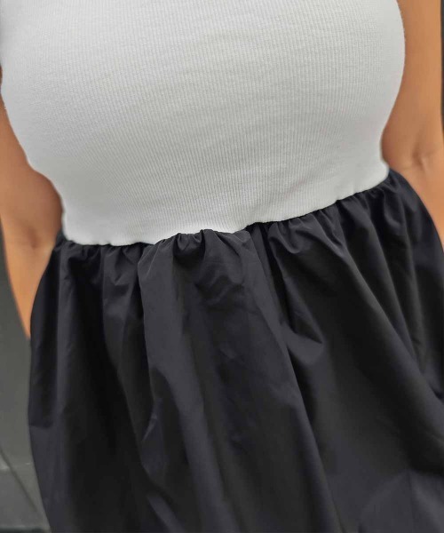 esutoreja（エストレジャ）の「バルーンタンクトップ（タンクトップ・レディース・ホワイト/ブラック・FREE）」の13枚目の写真