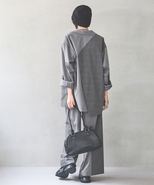 ゆいのページ notch.by yui サスペンダーツキハイウェストパンツ - メルカリ