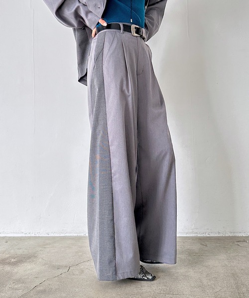 セール】【セットアップ対応】チェックMIXパンツ 《2サイズ展開