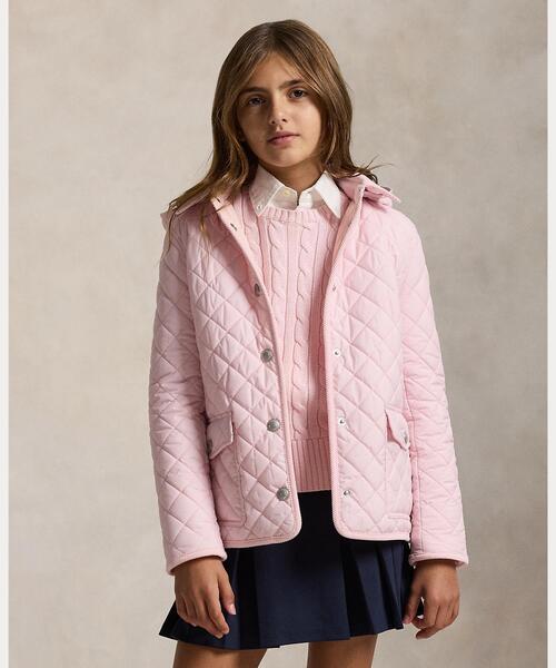 ポロラルフローレン キッズ　ウォーターリペラントベースボール中綿ジャケット POLO RALPH LAUREN CHILDRENSWEAR（ポロ ラルフ ローレン